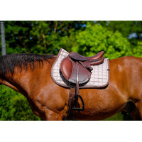 Satteldecke Equithème Chic Braun