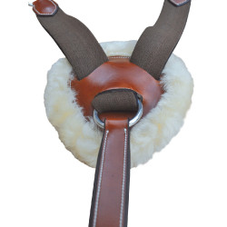 Collier de chasse 5 points Lexington Marron