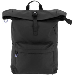 Rucksack Equithème Roll-top Urban Schwarz