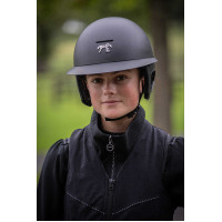 Helm Pénélope langer Visier Matt Schwarz
