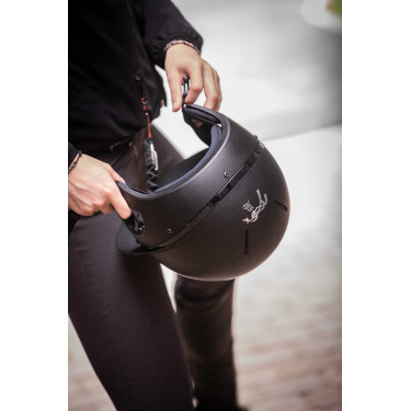 Helm Pénélope langer Visier Matt Schwarz Helm Pénélope langer Visier Matt Schwarz