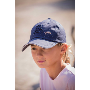 Okapi-Kappe Pénélope Marine Marineblau