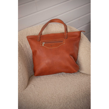 Pénélope Toti Tasche Cognac Braun