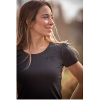 T-Shirt Pénélope Techty Kurzarm Grau T-Shirt Pénélope Techty Kurzarm Grau