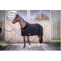 Fleece-Decke Diagonal Paddock Sport Schwarz Fleece-Decke Diagonal Paddock Sport Schwarz