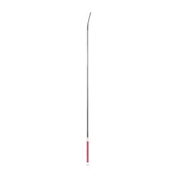 Dressurgerte Whip & Go Metallknauf Bordeaux / Silber