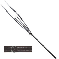 Collier chasse  Privilege Equitation La Baule Noir