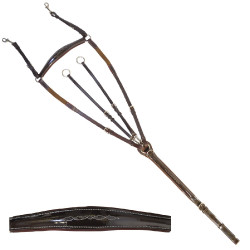 Collier de chasse Privilege Equitation Nice Noir