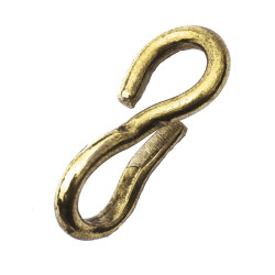 Kinnkettenhaken Privilege Equitation Edelstahl Grau