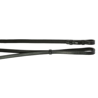 Zügel für Kandarenzaum Eric Thomas Elite 13 mm Schwarz