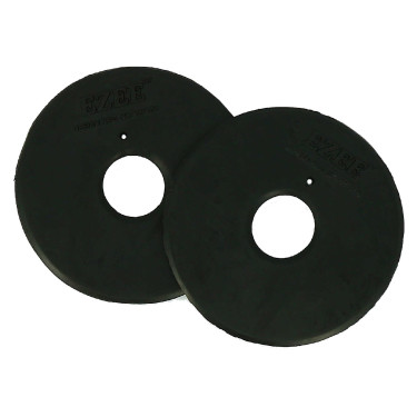 Halboffene Norton-Gebissscheiben Schwarz