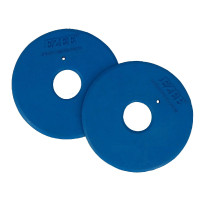 Halboffene Norton-Gebissscheiben Weiß Weiß Halboffene Norton-Gebissscheiben Weiß Weiß