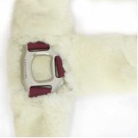 Halfter Equithème Teddy Bordeaux / Ecru