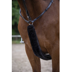 Schutzüberzug für Vorderzeug Equithème Teddy Schwarz
