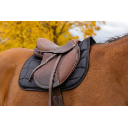 Satteldecke Equithème Satin Schwarz