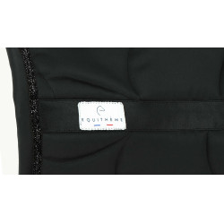 Satteldecke Equithème Satin Schwarz