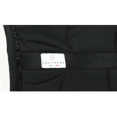 Satteldecke Equithème Satin Schwarz