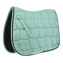 Satteldecke Equithème Satin Blaugrau