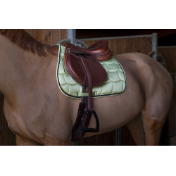 Satteldecke Equithème Satin Hellgrün Gr&amp;amp;amp;uuml;n