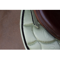 Satteldecke Equithème Satin Hellgrün Gr&amp;amp;amp;uuml;n