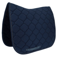 Satteldecke Riding World Rope Marineblau