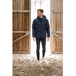 Herrendaunenjacke Equithème Michael Marineblau