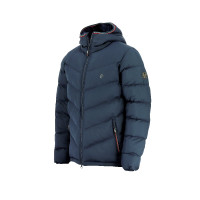 Herrendaunenjacke Equithème Michael Marineblau