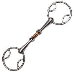Gebiss 3-Effekte Doppelt Gebrochen Privilege Reitsport Gebiss 3-Effekte Doppelt Gebrochen Privilege Reitsport