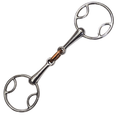 Gebiss 3-Effekte Doppelt Gebrochen Privilege Reitsport Gebiss 3-Effekte Doppelt Gebrochen Privilege Reitsport