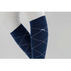 Pénélope Luxe Socken Marineblau