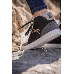 Jupiter High Top Sneakers Pénélope Schwarz / Grau