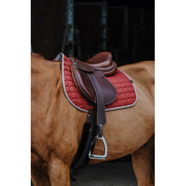 Satteldecke Equithème Orion Kirsche Rot