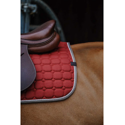 Satteldecke Equithème Orion Kirsche Rot