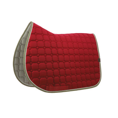 Satteldecke Equithème Orion Kirsche Rot