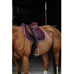 Satteldecke Equithème Orion Pflaume Lila Satteldecke Equithème Orion Pflaume Lila