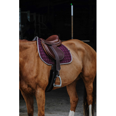 Satteldecke Equithème Orion Pflaume Lila Satteldecke Equithème Orion Pflaume Lila