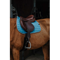 Satteldecke Equithème Orion Entenblau