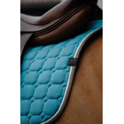 Satteldecke Equithème Orion Türkis Blau