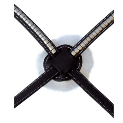 Muserolle croisée Deauville Privilege Equitation Noir