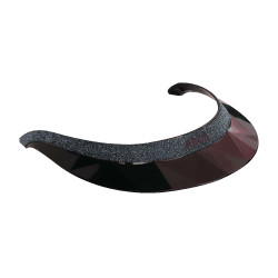 Vizier voor helm Naca GlowUp Glänzendes Pflaume / Grau Lila