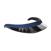 Vizier voor helm Naca GlowUp Glänzendes Blau / Blau