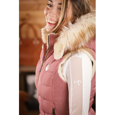 Daunenjacke New Roge Pénélope Altrosa