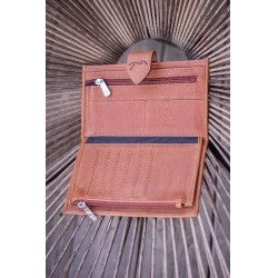 Portemonnaie Pénélope Bertille Cognac Braun Portemonnaie Pénélope Bertille Cognac Braun