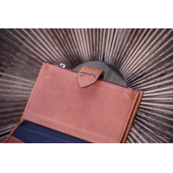 Portemonnaie Pénélope Bertille Cognac Braun Portemonnaie Pénélope Bertille Cognac Braun