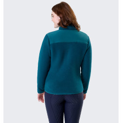 Damen-Fleecejacke Horseware Pace Dynastie Grün