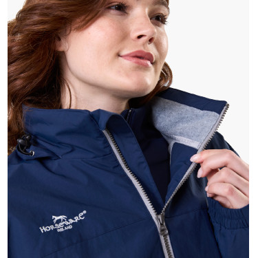 Damen-Regenjacke Horseware Corrib Marine Marineblau