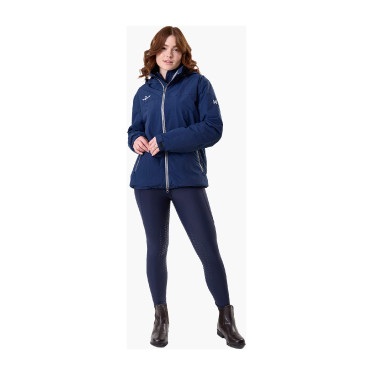 Damen-Regenjacke Horseware Corrib Marine Marineblau