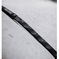 Horseware Zügel mit Daumengriff aus Gummi Schwarz