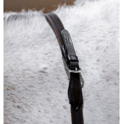 Horseware Continental-Zügel Gummigriff Schwarz