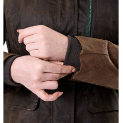 Gewachster Mantel Horseware 40 Jahre Damen Bay Heritage / Rambo Grün